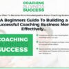 página de venda ebook plr sucesso de negócios de coaching